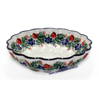 Salaterka falowana Ø20cm II Gatunek dek. 1535X